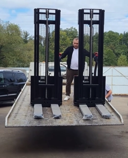 Тест-драйв складской техники на нашем складе в Новочеркасске